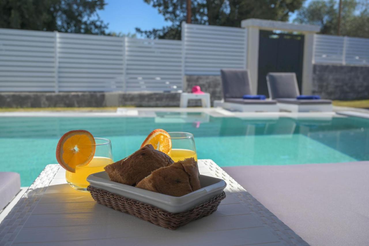 Kato Spilaion Diamond Luxury Villa Corfu מראה חיצוני תמונה