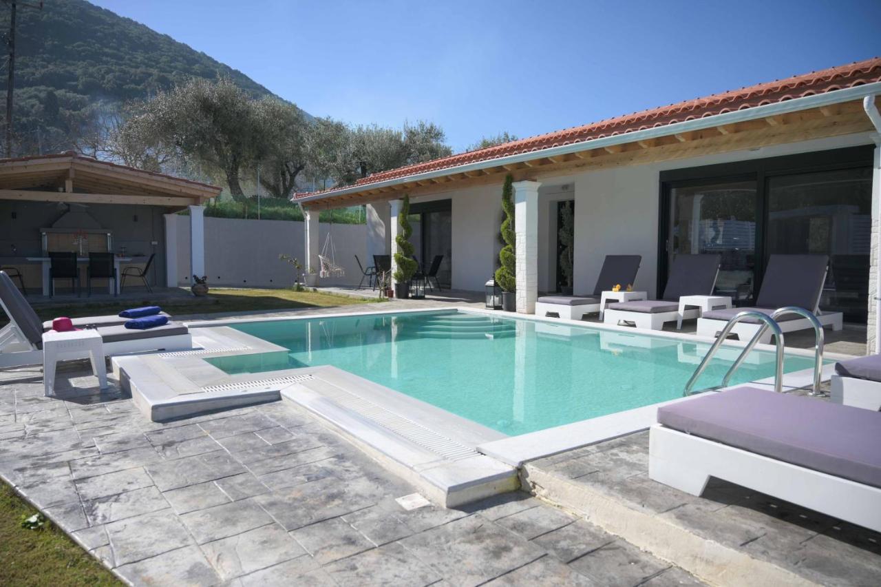 Kato Spilaion Diamond Luxury Villa Corfu מראה חיצוני תמונה