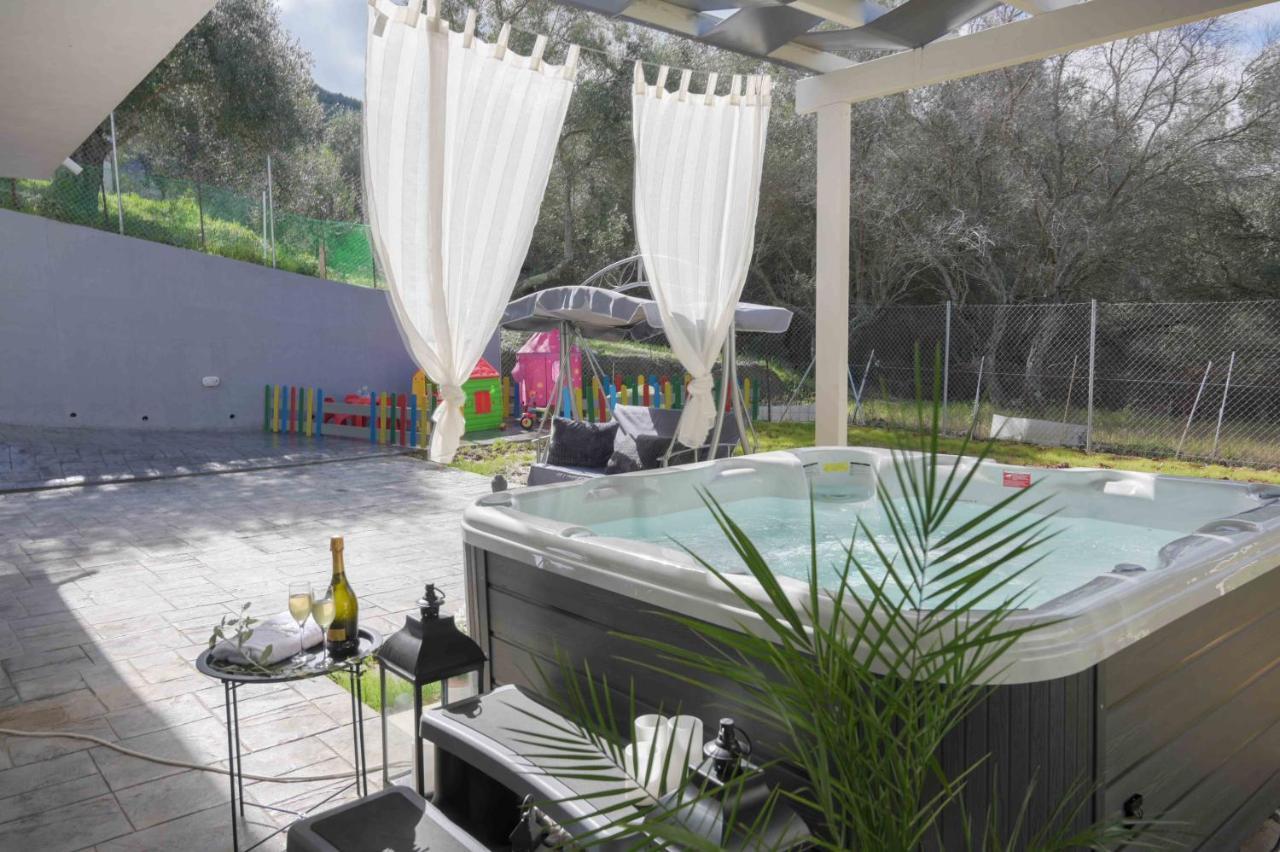 Kato Spilaion Diamond Luxury Villa Corfu מראה חיצוני תמונה