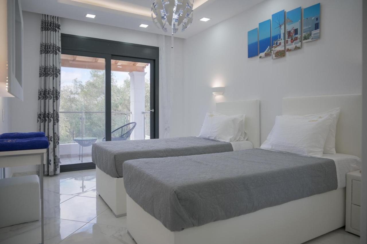 Kato Spilaion Diamond Luxury Villa Corfu מראה חיצוני תמונה