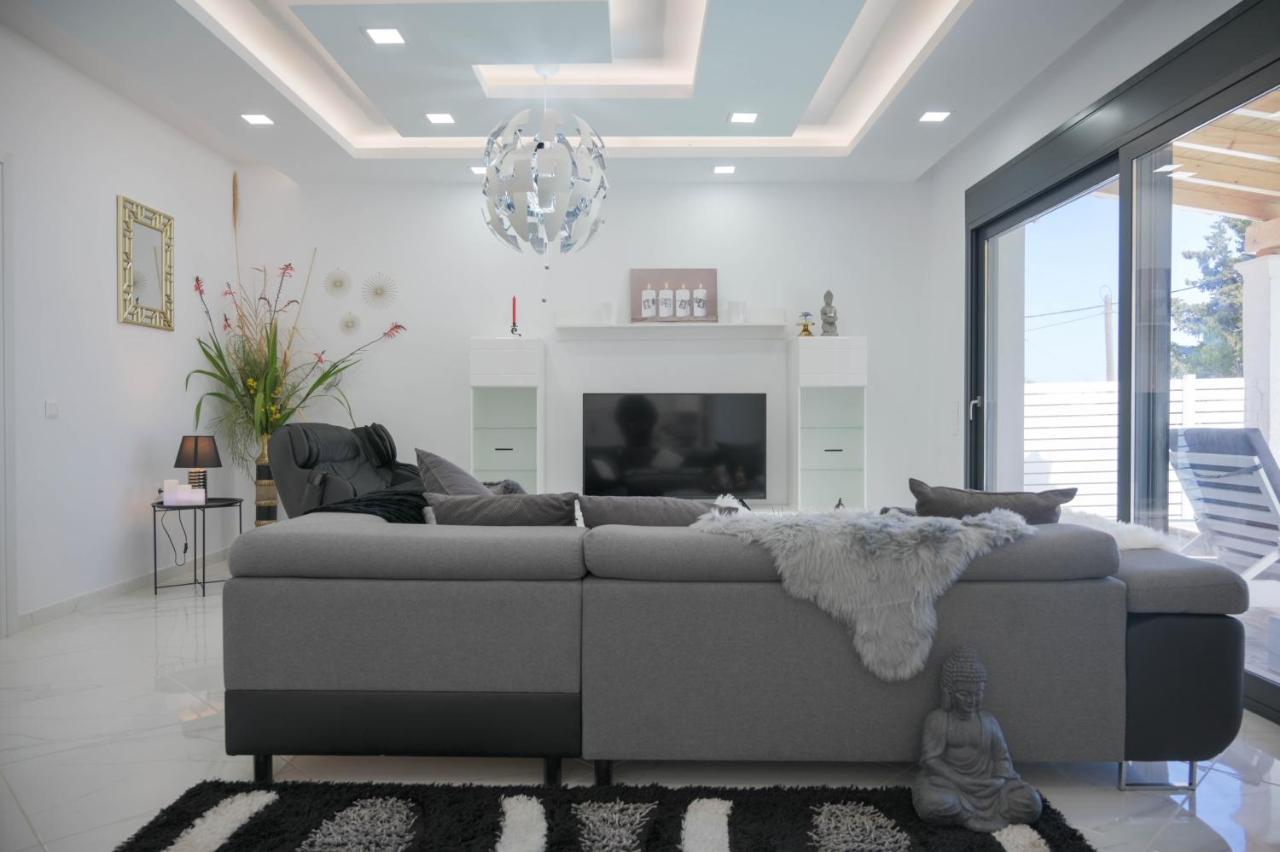 Kato Spilaion Diamond Luxury Villa Corfu מראה חיצוני תמונה